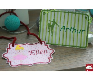 ITH Stickserie - Türschilder Basics